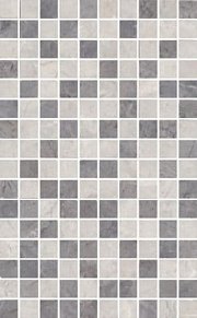 Керама Марацци Мармион MM6268B Декор серый мозаичный 25х40 см