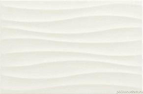 Marazzi Neutral M01P White Struttura Tide 3D Настенная плитка 25x38 см