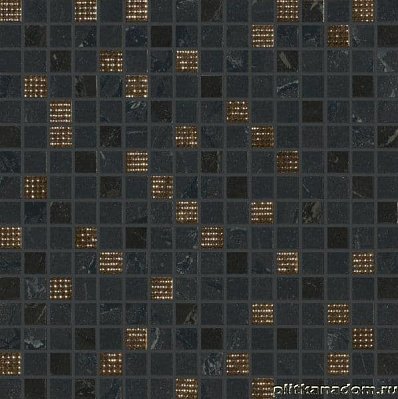 Marca Corona Newluxe Black Tessere Riv Декор 30,5х30,5 см