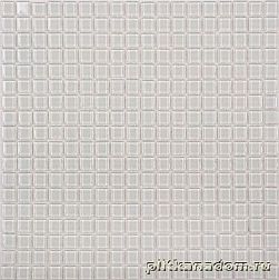 NS-mosaic Crystal series JP-405(M) стекло 30,5х30,5 (мелкая белая) см