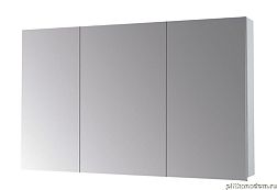 Dreja Premium 49235 Зеркальный шкаф 120 с освещением и розеткой, 3д, белый