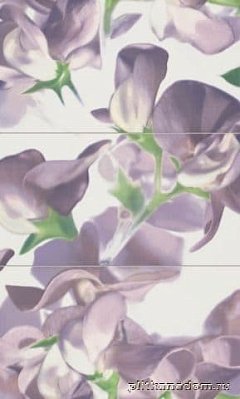 Tubadzin Colour Violet d bloom Панно (из 3-х штук) 98,5x59,3