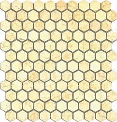 Primacolore Marmo MN184HMA Hexagon Мозаика 2,5х2,5 30х30 см
