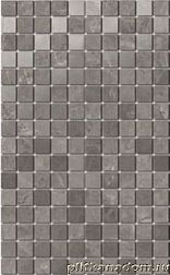Керама Марацци Гран Пале MM6361 Серый мозаичный Декор 25х40 см