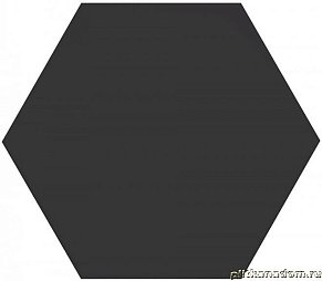 Керама Марацци Буранелли 24002 Черная Настенная плитка 20х23,1 см