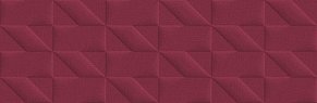 Marazzi Outfit Red Struttura Tetris 3D M12C Настенная плитка 25x76 см