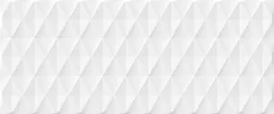 Gracia Ceramica Blum White Wall 02 Белая Матовая Настенная плитка 25x60 см