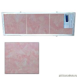 Alavann Оптима Экран для ванн 1,5 м пластик розовый мороз (37)