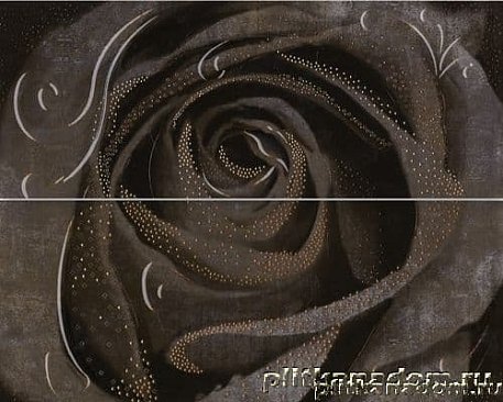 Halcon Ceramicas Look Rosa-2 Grafito Decor Декор 40x50