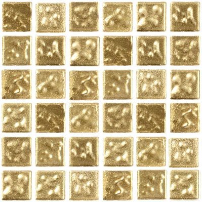 Architeza Gold FWOY-20 Стеклянная мозаика формованная 32,2х32,2 (кубик 2х2) см