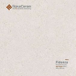 Roca Ceram Fidenza White Matt Белый Матовый Керамогранит 60х60 см