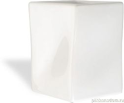Stil Haus Prisma, настольный керамический стакан, белая керамика, 793(BI)