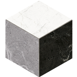 Estima Vision VS01-VS02-VS03 Cube Black Микс Неполированная Мозаика 25х29 см