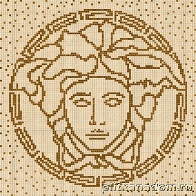 Gardenia Versace Vanitas 37211 Oro-Noce Панно 118,4х118,4