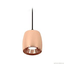 Комплект подвесного светильника Ambrella light Techno Spot XP1144001 PPG/SBK золото розовое полированное/черный песок (A2302, C1144, N7035)