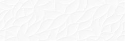 Cersanit Glory Настенная плитка рельеф. белая (GOU052) 25x75 см
