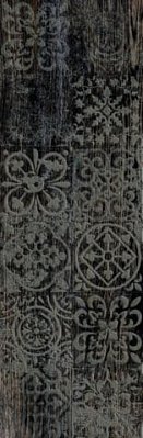 Lasselsberger-Ceramics Венский лес 3606-0022 Декор черный 19,9х60,3