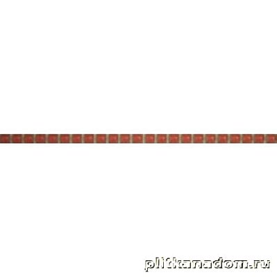 Victoria Ceramica Soga Lis.Red Бордюр универсальный 0,8х25_