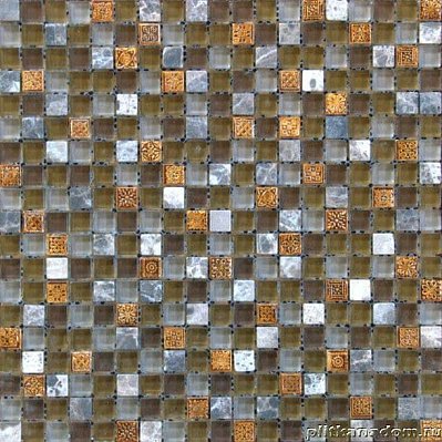 Imagine Mosaic TA-802 Мозаика из смеси стекла,камня и металла 31х31