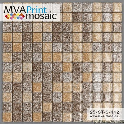 MVA-Mosaic 25ST-S-112 Стеклянная мозаика 31,7x31,7 (2,5х2,5)