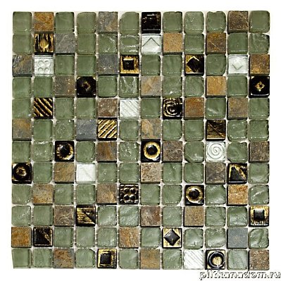 Imagine Mosaic HT609 Мозаика из смеси стекла,камня и металла 30х30