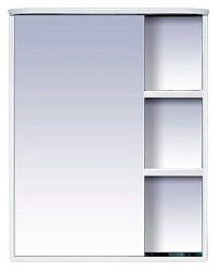 Зеркальный шкаф Misty Венера  - 60 Зеркало-шкаф лев. со светом белое П-Внр04060-01СвЛ