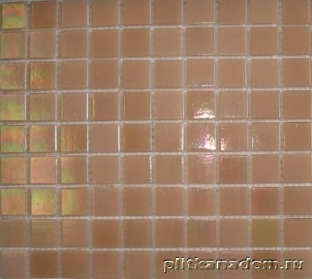 Pearl Мозаика F 434 однотонный светло-розовый с перламутром (2х2х0,4) 32,7х32,7