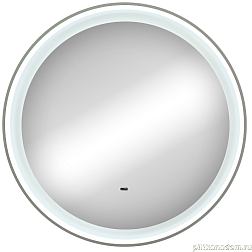 Зеркало Континент Planet White LED D1000 с подсветкой с бесконтактным выключателем ЗЛП1153