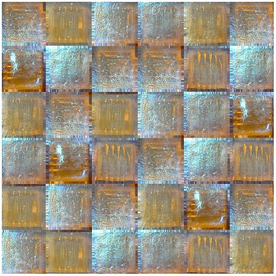 Architeza Rainbow R335-20 Стеклянная мозаика 32,7х32,7 (кубик 2х2) см