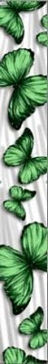 Керабел (Брестский КСМ) Лацио Бордюр бабочка зелёная 1 сорт 35х4,6