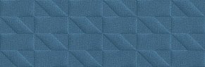 Marazzi Outfit Blue Struttura Tetris 3D M12A Настенная плитка 25x76 см