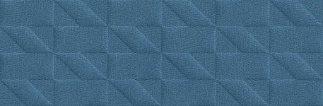 Marazzi Outfit Blue Struttura Tetris 3D M12A Настенная плитка 25x76 см