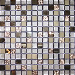 Decor-mosaic Фантазия MDF-06 Мозаика (стекло, зеркало) 30,6х30,6 (2х2) см