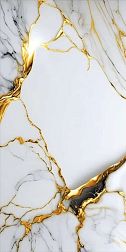 Asia Pacific Onyx Waves Gold Белый Полированный Керамогранит 60x120 см