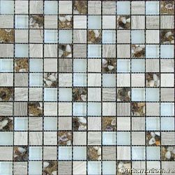 Imagine Mosaic GMBN23-011 Мозаика из смеси стекла,камня и металла 30х30 см