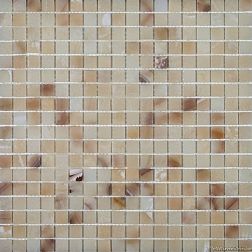 Imagine Mosaic STN7154Р (Onix) Бежевая Полированная Мозаика из камня 30х30 (1,5х1,5) см