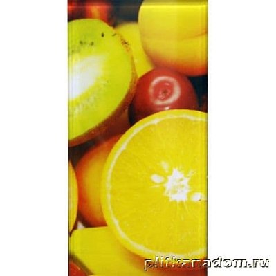 Victoria Ceramica Fruit 1 Mix Декор Апельсин 9.8х19.7_