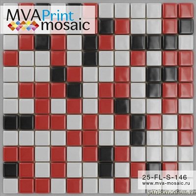 MVA-Mosaic 25FL-S-146 Стеклянная мозаика 31,7x31,7 (2,5х2,5)