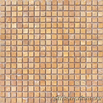Colori Viva Golden Travertin Mos.Nat. Мозаика 1,5x1,5 30,5x30,5