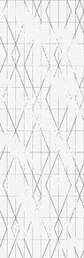 Meissen Trendy TY2U051 геометрия белый  Декор 25х75 см
