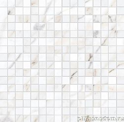 Allmarble Wall Golden White Mosaico Lux M8H5 Мозаика 40x40 см