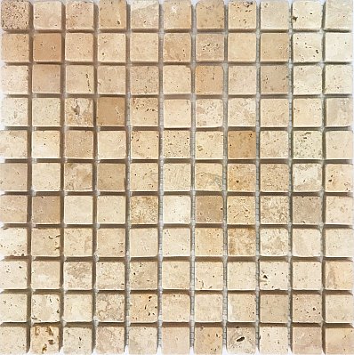 Muare Каменная мозаика QS-001-25T-10 Мозаика 2,5х2,5 30,5х30,5 см