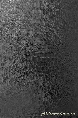 Варан. Настенная керамическая плитка. черный 8020 20х30