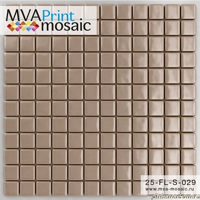 MVA-Mosaic 25FL-M-029 Стеклянная мозаика 31,7x31,7 (2,5х2,5)