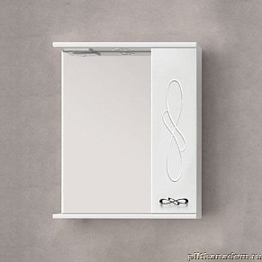 Style line Венеция Зеркальный шкаф 65-C, белый