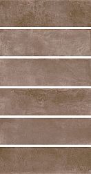 Керама Марацци Маттоне 2908 Настенная плитка коричневый 8,5х28,5 см