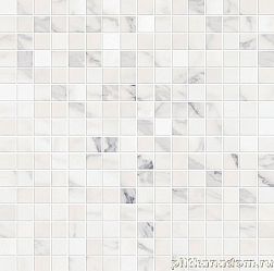 Allmarble Wall Statuario Mosaico Satin M8GT Мозаика 40x40 см