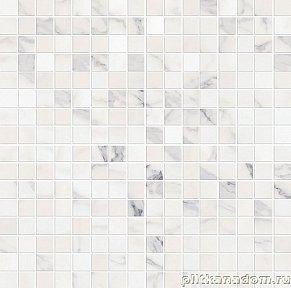 Allmarble Wall Statuario Mosaico Satin M8GT Мозаика 40x40 см