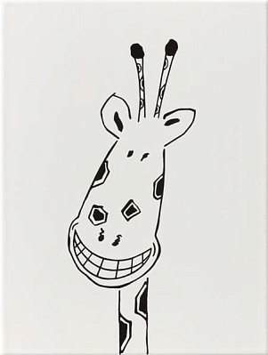 Steuler Louis&Ella Decor Декор Голова весёлого жирафа 25х33