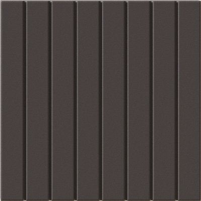 Wow Raster Lines S Basalt Черный Матовый Керамогранит 15x15 см